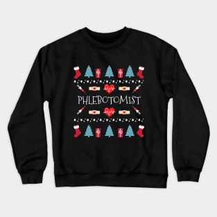 Phlebotomy Christmas Crewneck Sweatshirt